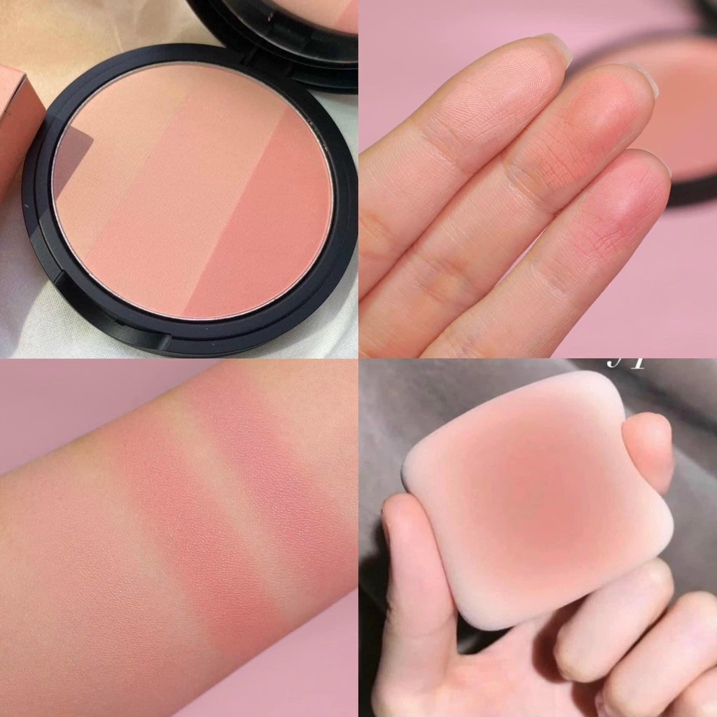 Phấn Má Hồng 3 Màu Too Cool For School Artclass By Rodin Blusher