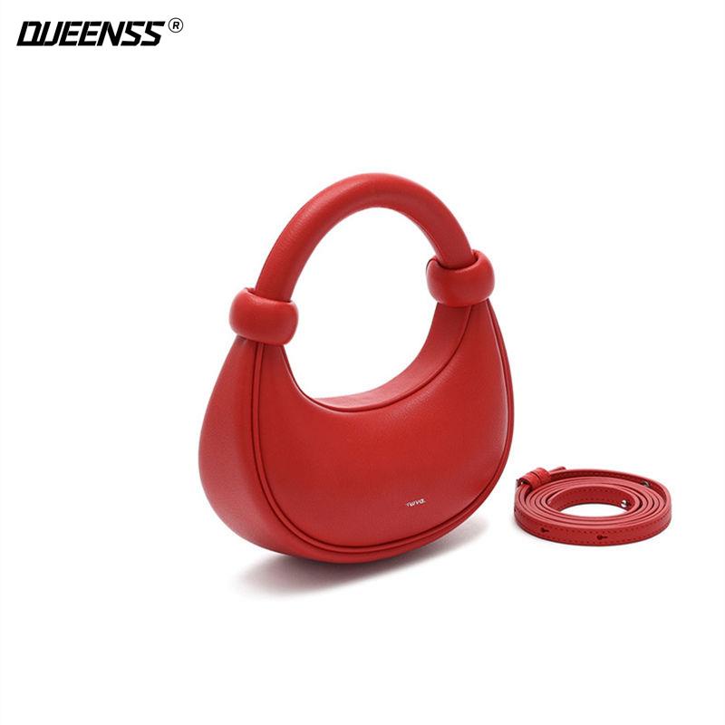 Túi Xách Đeo Vai Màu Đỏ Phong Cách Mới 2023