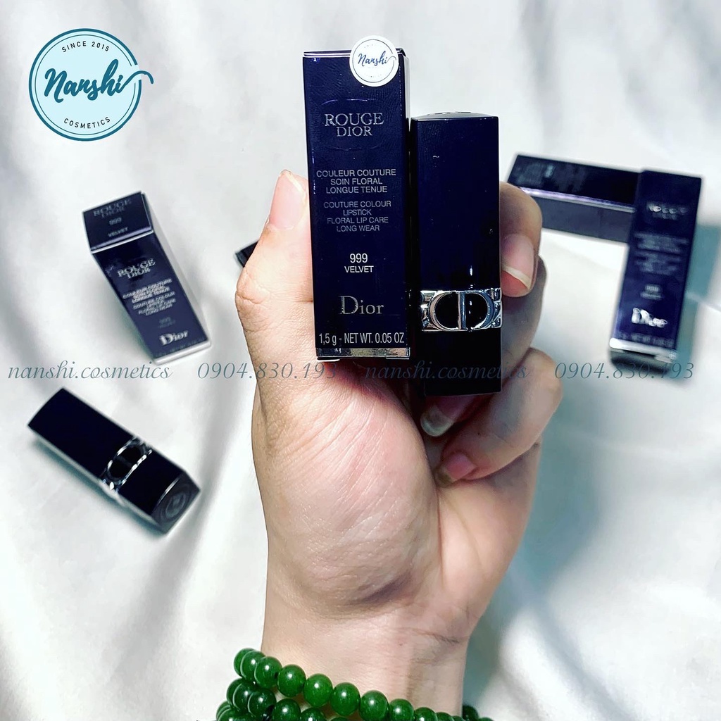 Son Dior Rouge Velvet 999 mini