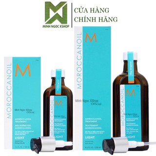 Tinh dầu dưỡng tóc cho tóc màu sáng Moroccanoil Treatment Light 10ML - 25ML - 100ML -125ML - 200ML chính hãng