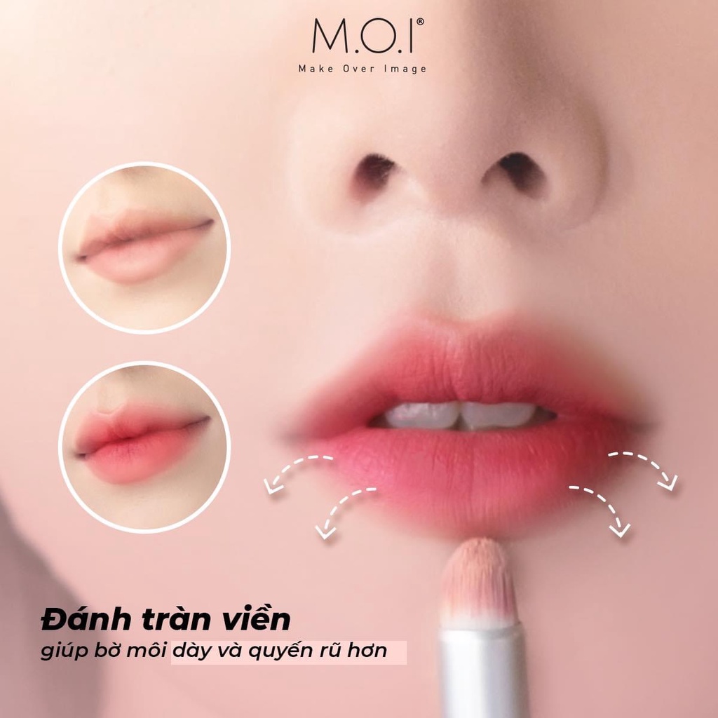 Cọ tán son môi MOI lông mềm mượt, dễ đánh son