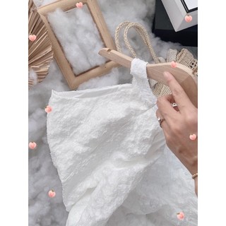 ĐẦM MAXI ĐUÔI CÁ CỔ YẾM (KÈM VIDEO HÌNH THẬT)