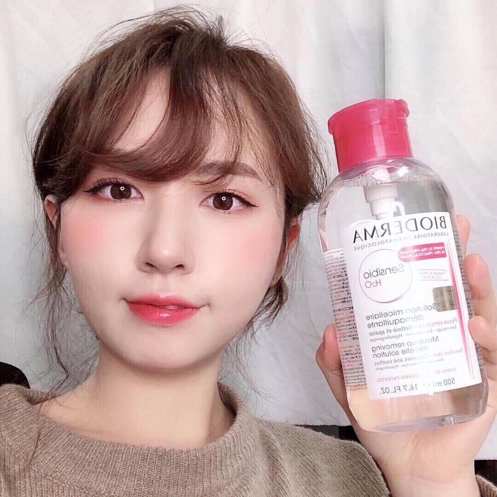 Nước Tẩy trang BIODERMA  Nắp Nhấn 500ml