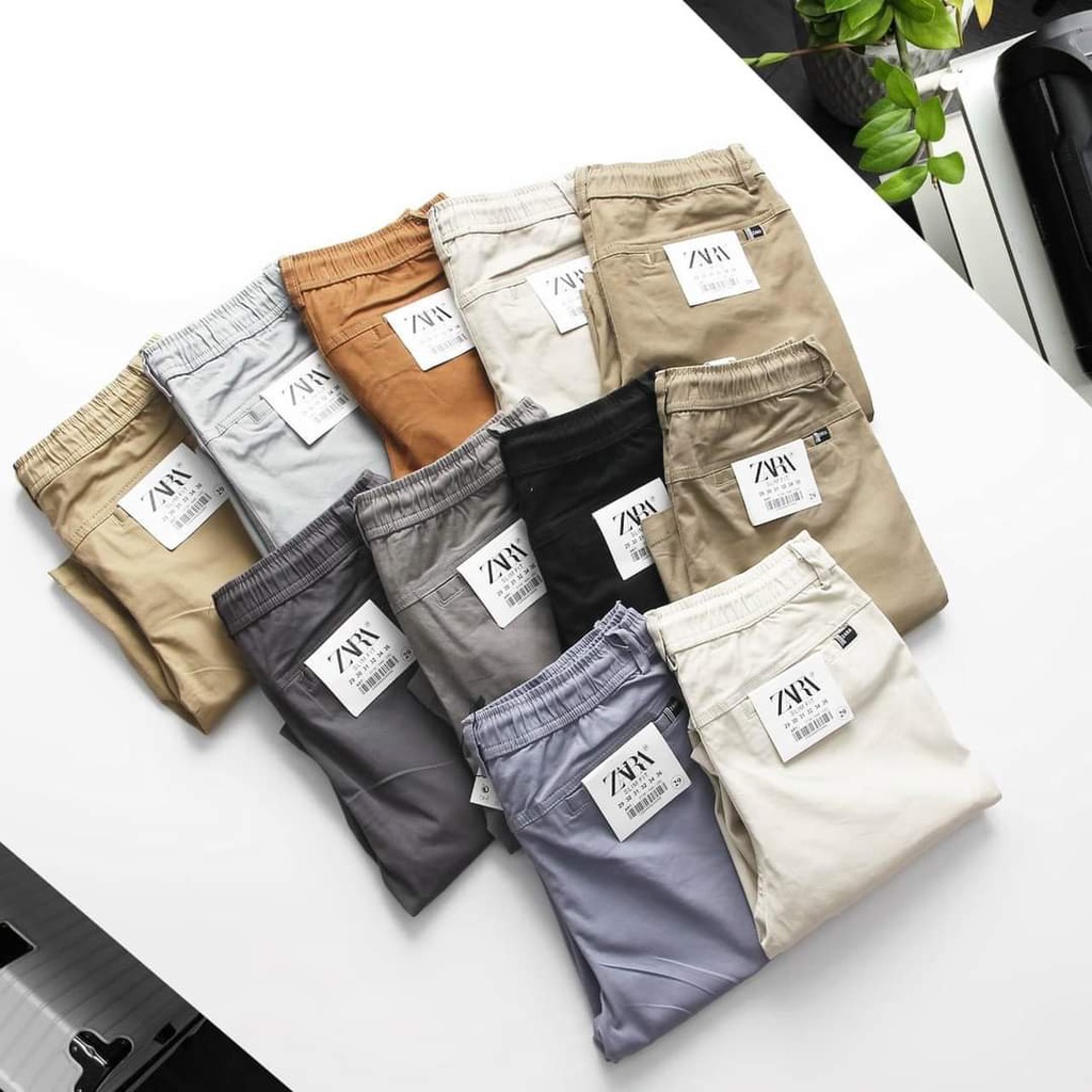 Quần lửng, short Kaki Co Giãn Cao Cấp Không Phai Không Xù