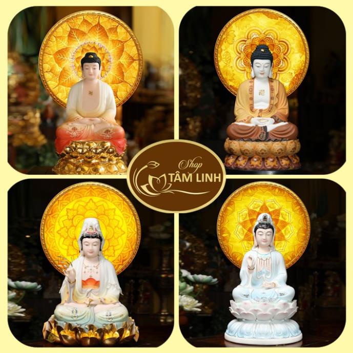 Đèn Thờ Hào Quang _ Mẫu Trúc Chỉ ( 22 cm - 25 cm - 30 cm)