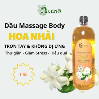 Dầu Massage Body Hương Hoa Lài Trơn Tay, Mùi Thơm Thư Giãn Dễ Chịu, Chất Lượng Chuẩn Spa 5 Sao, Dễ Sử Dụng