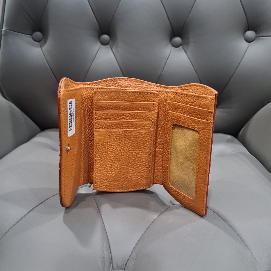 Ví Gấp 3 Da Cá Sấu Mini 2DO LEATHER Da V13 Kích Thước  Quà Tặng Cho Người Thân, Sang Trọng, Chính Hãng