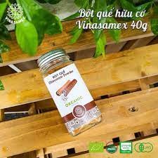 Bột quế hữu cơ vinasamex 40g - date:12/2024 - shanti