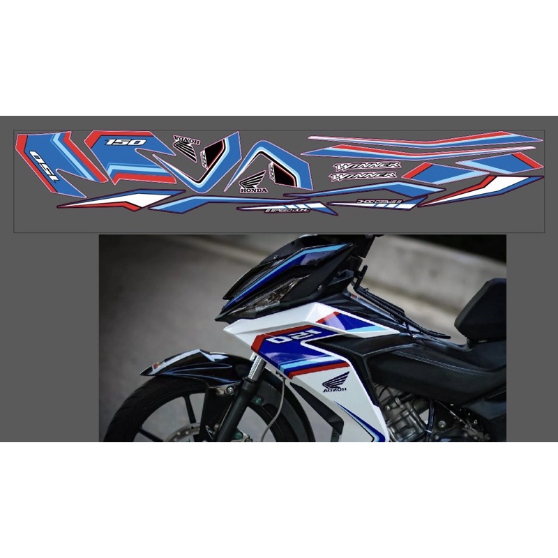 TEM XE WINNER CHẾ XANH TRẮNG