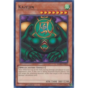 Thẻ Bài Yugioh Kazejin - MAZE-EN033 - Rare 1st Edition