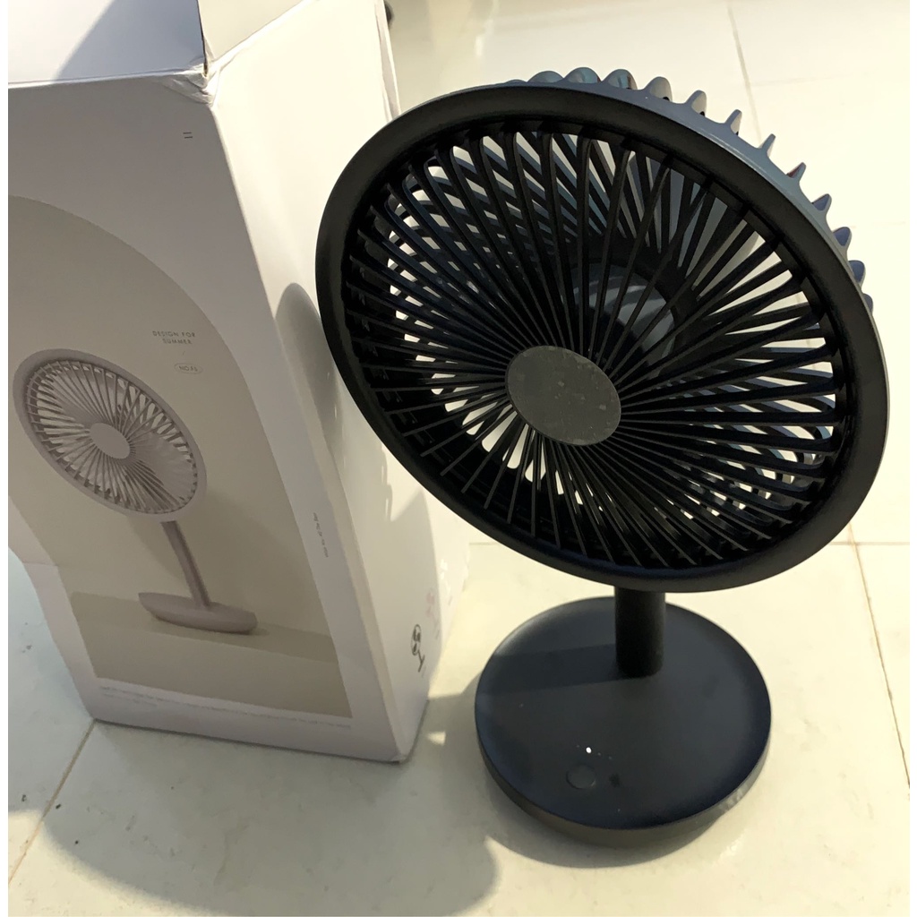 Quạt tích điện bàn Baseus Mini USB Rechargeable Air Cooling/Quạt Mini Xiaomi Solove F5 Quay túp năng pin 4000mah