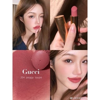 Pass son lì Gucci màu 204 Peggy Taupe hồng đất