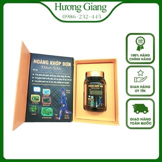 Hoàng khớp đơn khánh nhật hộp 50v hỗ trợ giảm đau nhức xương khớp cam kết chính hãng