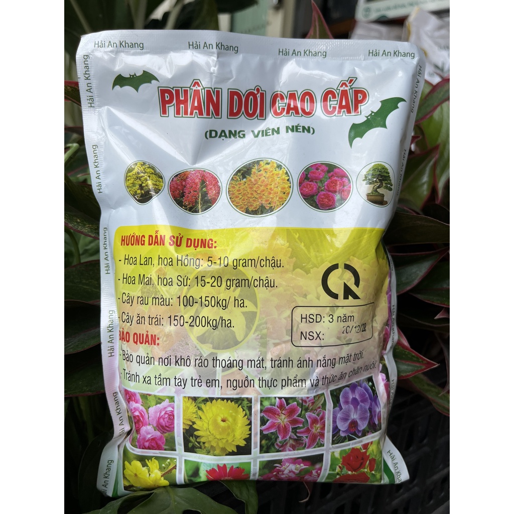 Phân Dơi viên nén cao cấp chuyên cho cây ăn trái, cây cảnh gói 700gr
