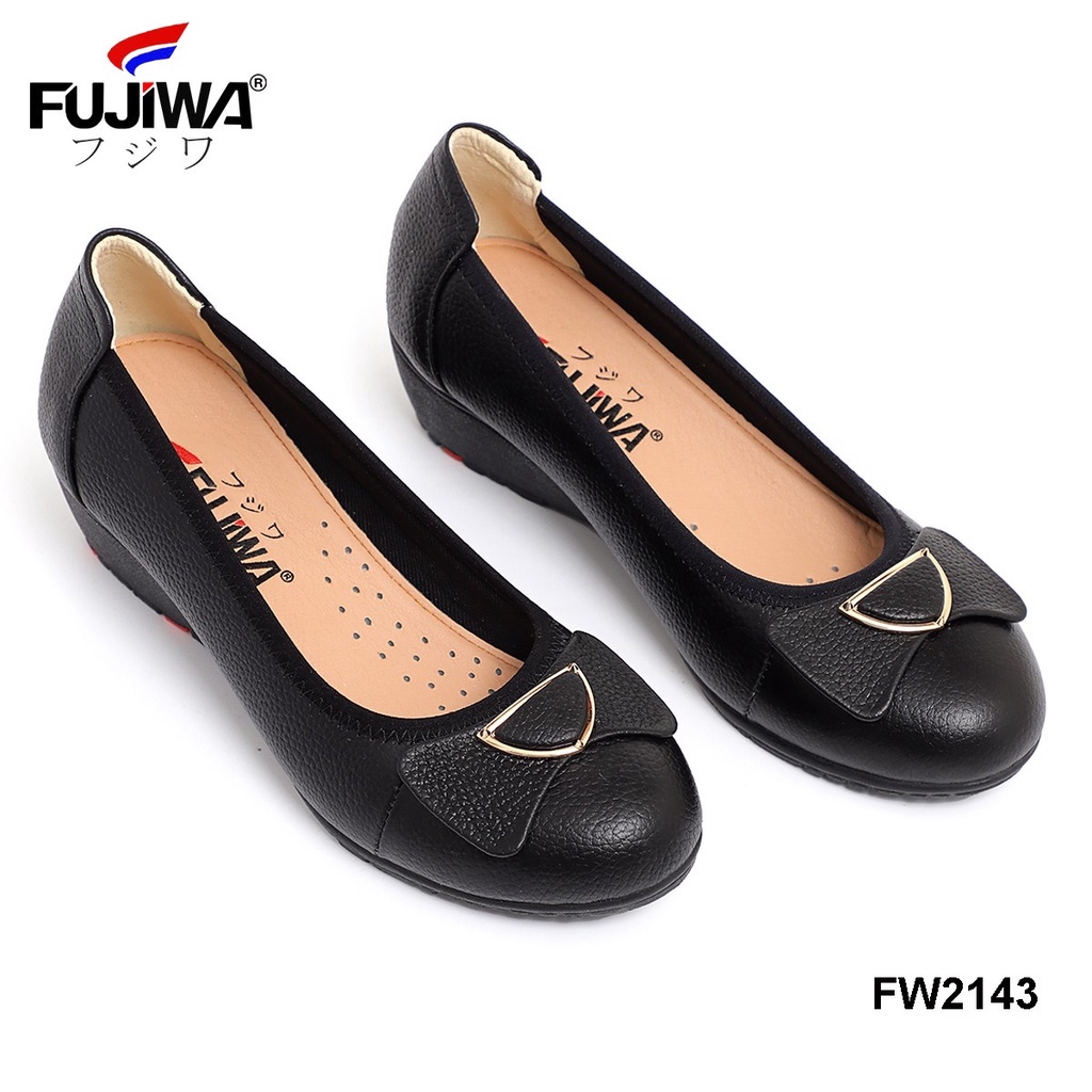 Giày Nữ Da Bò FUJIWA - FW2143. Da Bò Thật Cao Cấp, Đế Cao Su. Form Chuẩn Size. Đế Cao 5 Cm. Size: 35, 36, 37, 38, 39, 40