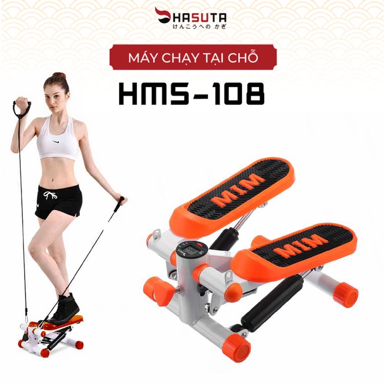 Máy chạy bộ cơ Hasuta HMS-108 máy chạy bộ mini gấp gọn tại nhà