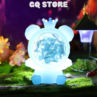 Đèn ngủ để bàn hình gấu phát sáng siêu dễ thương,decor trang trí phòng ngủ phòng khách,quà tặng để bàn hình gấu cute