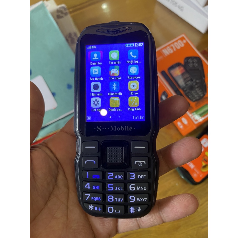 Điện thoại N6700+ dành cho người già pin trâu sóng khỏe loa cực to -mới full box