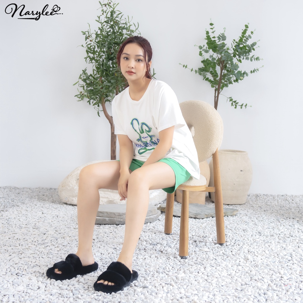 BỘ MẶC NHÀ COTTON NARYLEE ÁO TAY CỘC QUẦN ĐÙI NR-3089