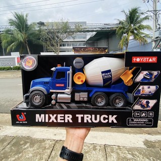 Xe bồn trộn bê tông có nhạc cao cấp TOYSTAR