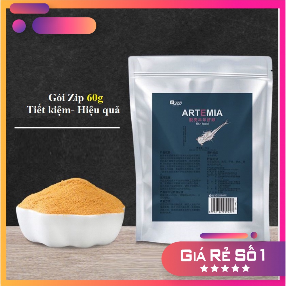 Artemia sấy khô dạng túi