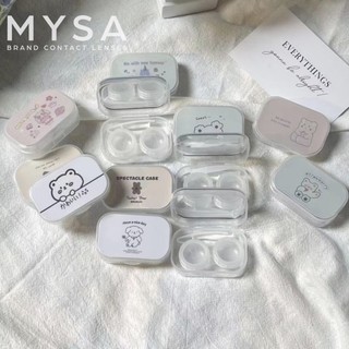 Khay đựng lens mini có gương nhỏ xinh có phụ kiện