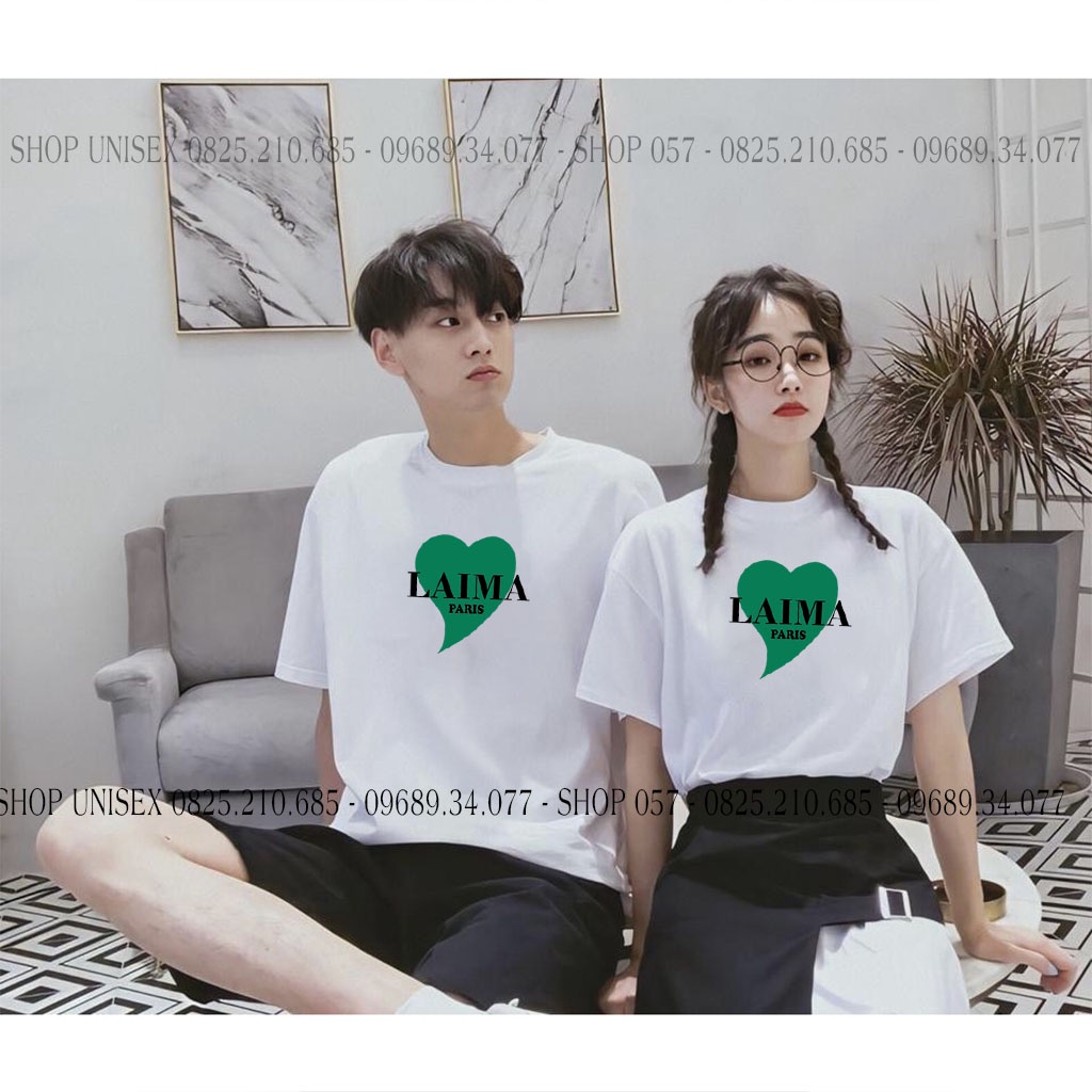 Áo phông đôi trái tim Laima, Áo phông unisex mới nhất