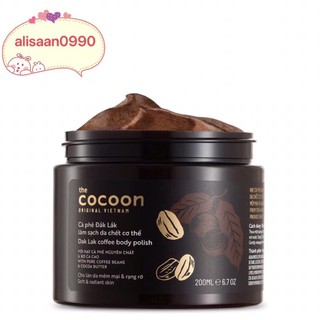 Tẩy tế bào chết body cocoon cà phê đắk lắk 200ml