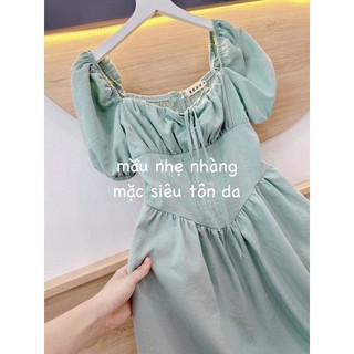 Váy dúm ngực li eo