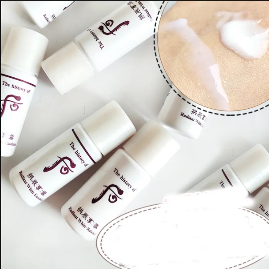 Combo 5 chai nước hoa hồng whoo trắng Radiant White 5ml- AB AUTHENTIC