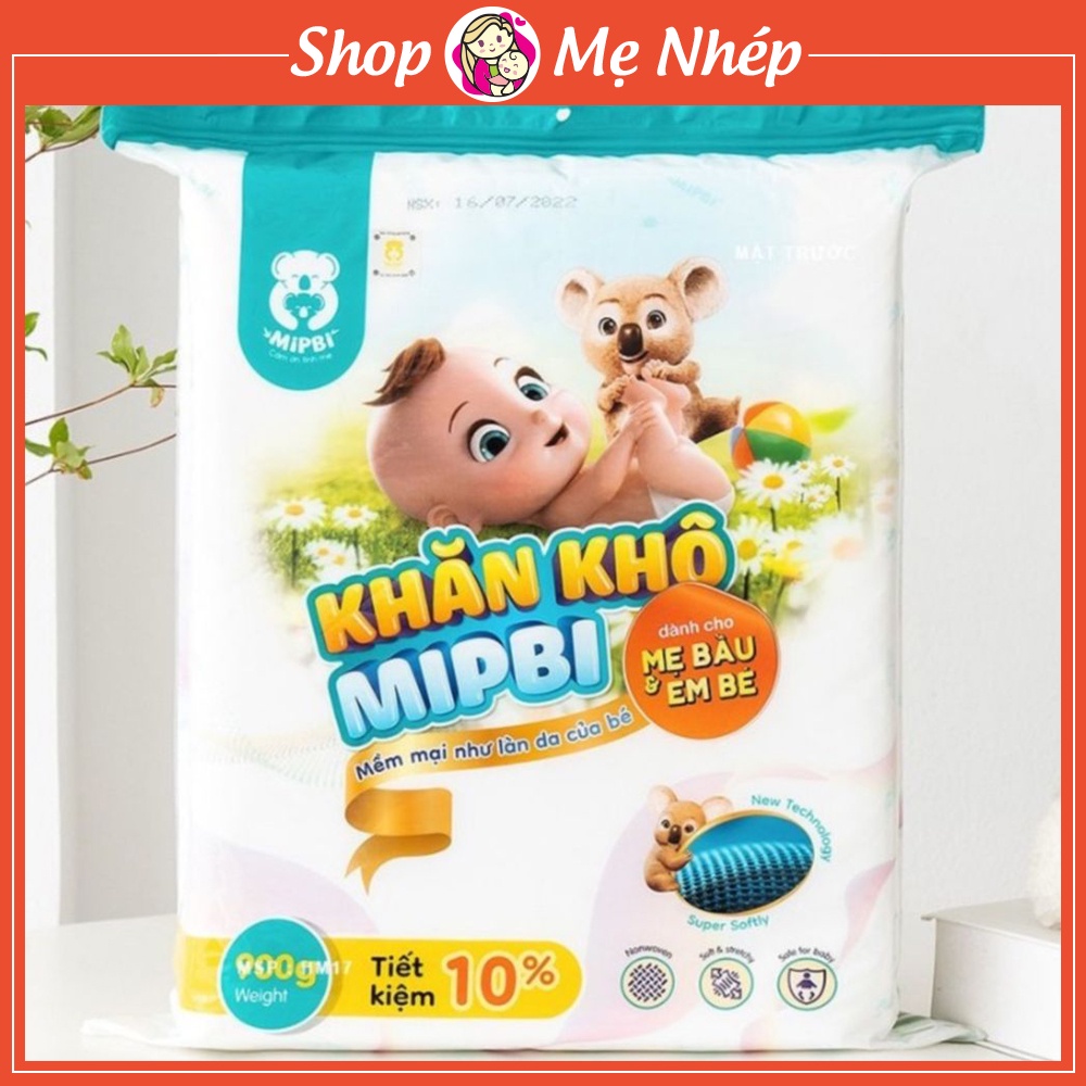 Khăn vải khô đa năng cao cấp Mipbi 900g