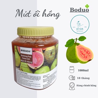 Mứt ổi hồng Boduo hộp 1kg