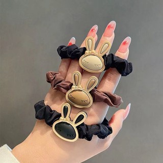 Dây cột tóc chú thỏ nhắm mắt ngủ