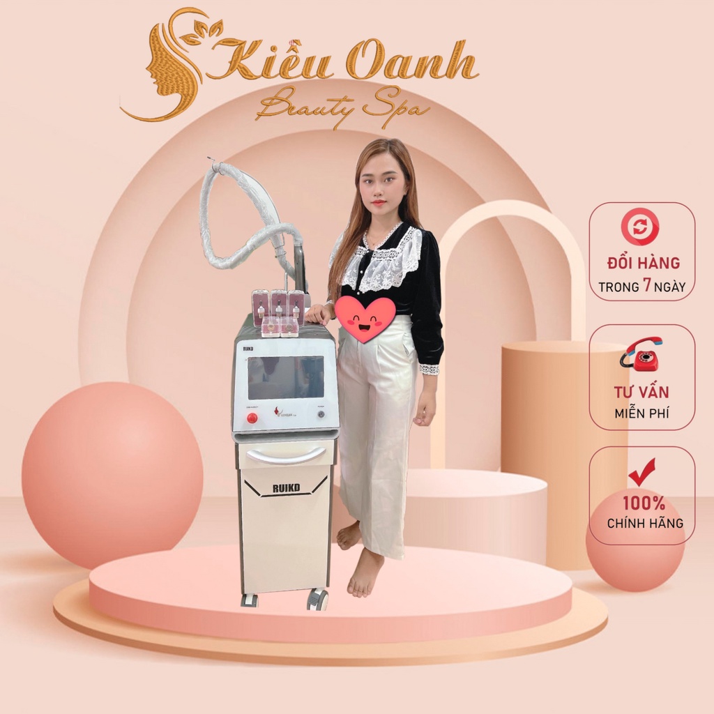 Máy laser RUIKD chuyên xóa xăm bắn nám tàn nhang cực kì hiệu quả