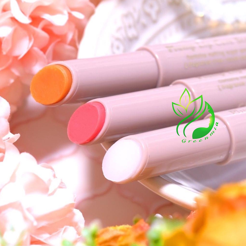 Son Tẩy Tế Bào Da Chết Môi Canmake Tokyo Plum Lip Care Scrub 2g Đủ 3 Màu Clear Pink Mikan Yellow