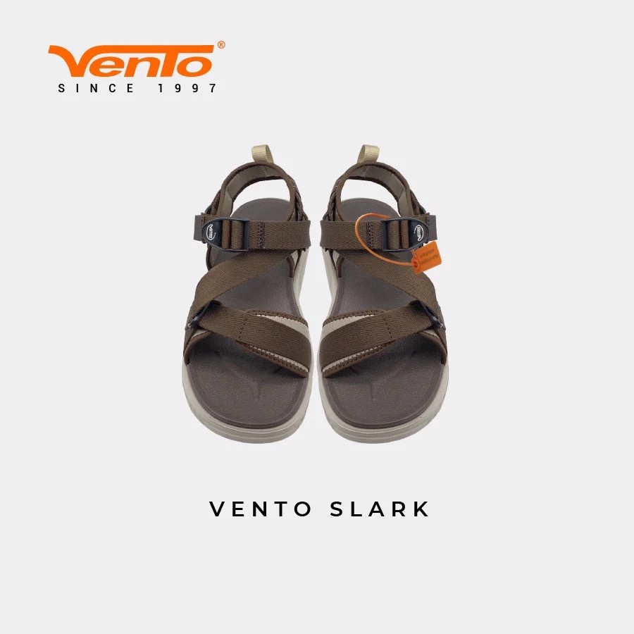 Giày Sandal VENTO CHÍNH HÃNG SLARK NB144 Nâu/Be [MẪU MỚI 2023]