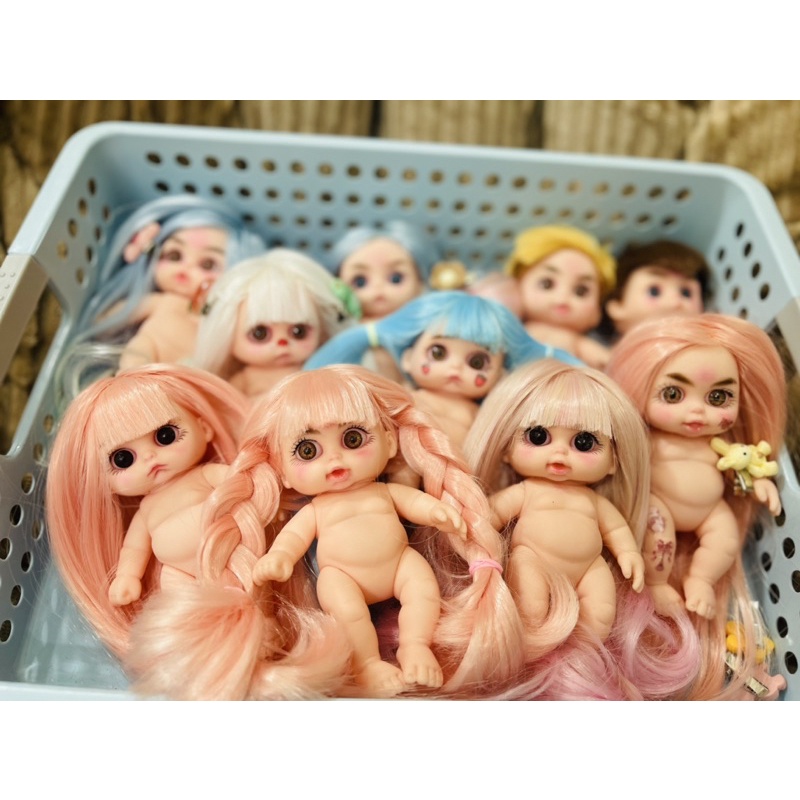 BÚP BÊ TÁI SINH NHỰA ĐẦU TO 5 inch