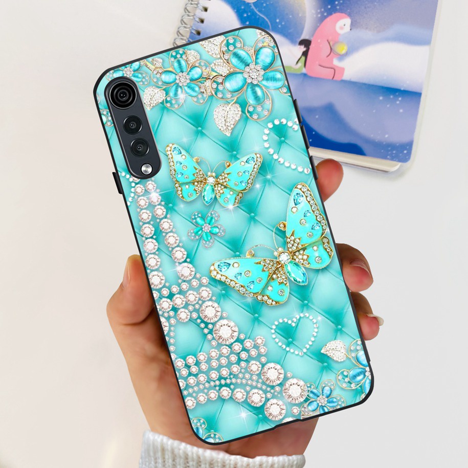 Ốp Điện Thoại Silicone Mềm In Hình Hoa Thời Trang Cho LG Velvet 5G LG Velvet 5G LM-G900N 6.8 inch