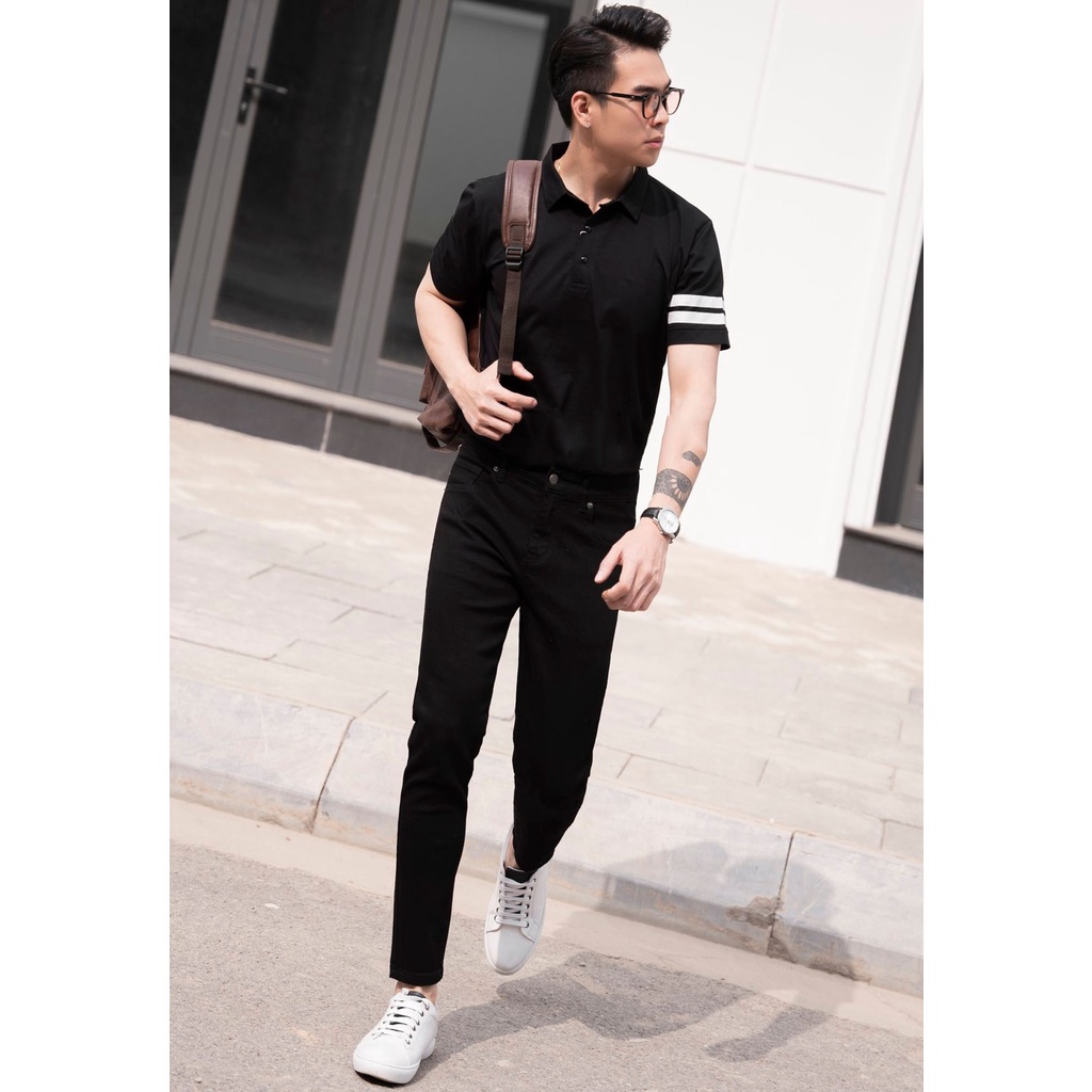 Quần Jeans Nam Xanh Nhạt 2STOREGLE Dáng Slim Fit Vải Đẹp Ít Xù Lông Không Bai Gião Ít Phai Màu