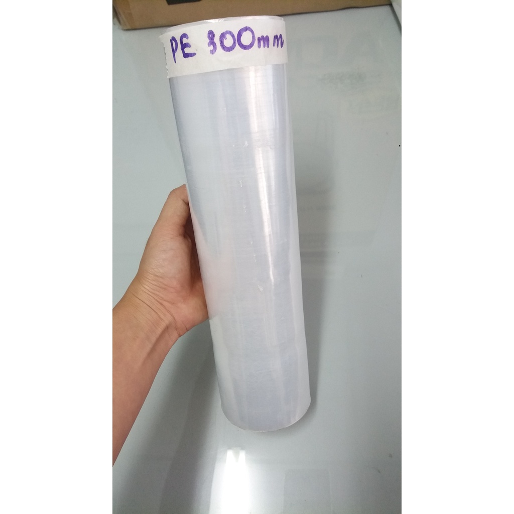 Màng PE đủ khổ 20cm,25m, 30cm,40cm quấn hàng hóa