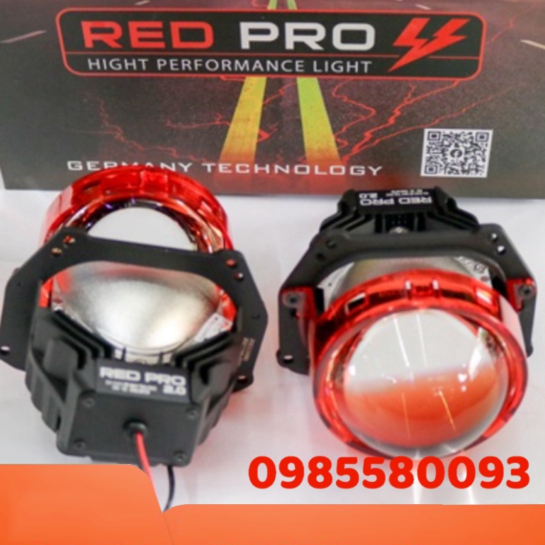 Bi Cầu Titan Black - Bi Led Titan Black RED PRO 2.0, CHÍNH HÃNG GTR, BẢO HÀNH 1 NĂM