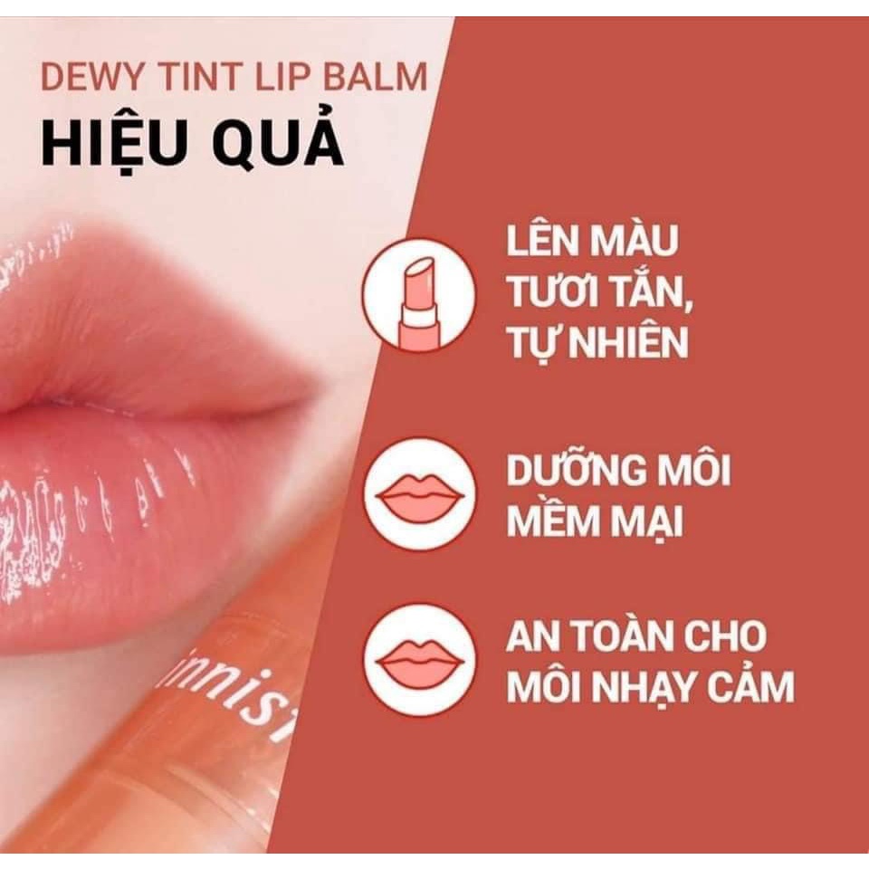 Son dưỡng có màu Innisfree Dewy Tint Lip Balm