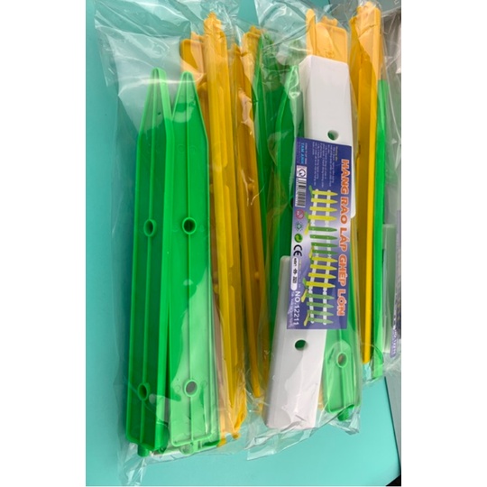 Đồ chơi hàng rào lắp ghép lớn bằng nhựa ép- Đồ chơi mầm non Hoàng Hà