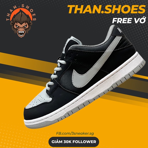 Giày SB Dunk Low SB J-Pack Shadow, SB Đen Móc Xám - Than.Shoes