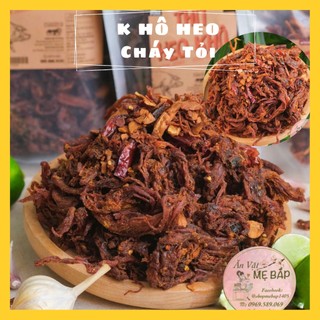 Khô Heo Cháy Tỏi 200g - Đậm vị 100% thịt heo sạch -  Shop Mẹ Bắp