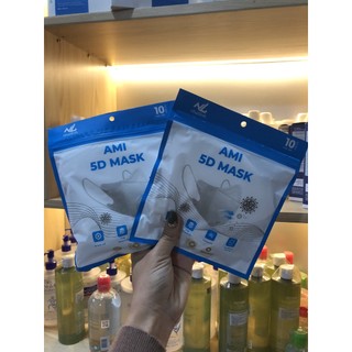 Khẩu Trang 5D AMI Hộp 100c