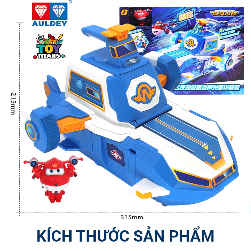Đội bay siêu đẳng SUPERWINGS - Tàu Bay Thế Giới - Có đèn và phát nhạc