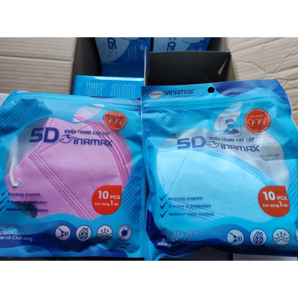100 KHẨU TRANG 5D VINAMASK