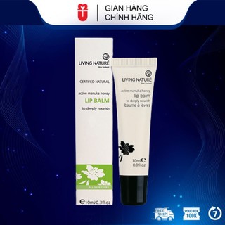 Dưỡng môi từ mật ong Manuka Living Nature Lip Balm 10ml