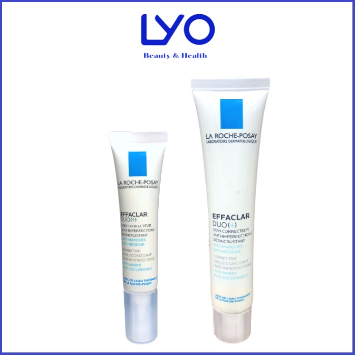 Kem dưỡng Duo+ Giảm Mụn la Roche Posay Effaclar Duo+ gel 15ml - 40ml